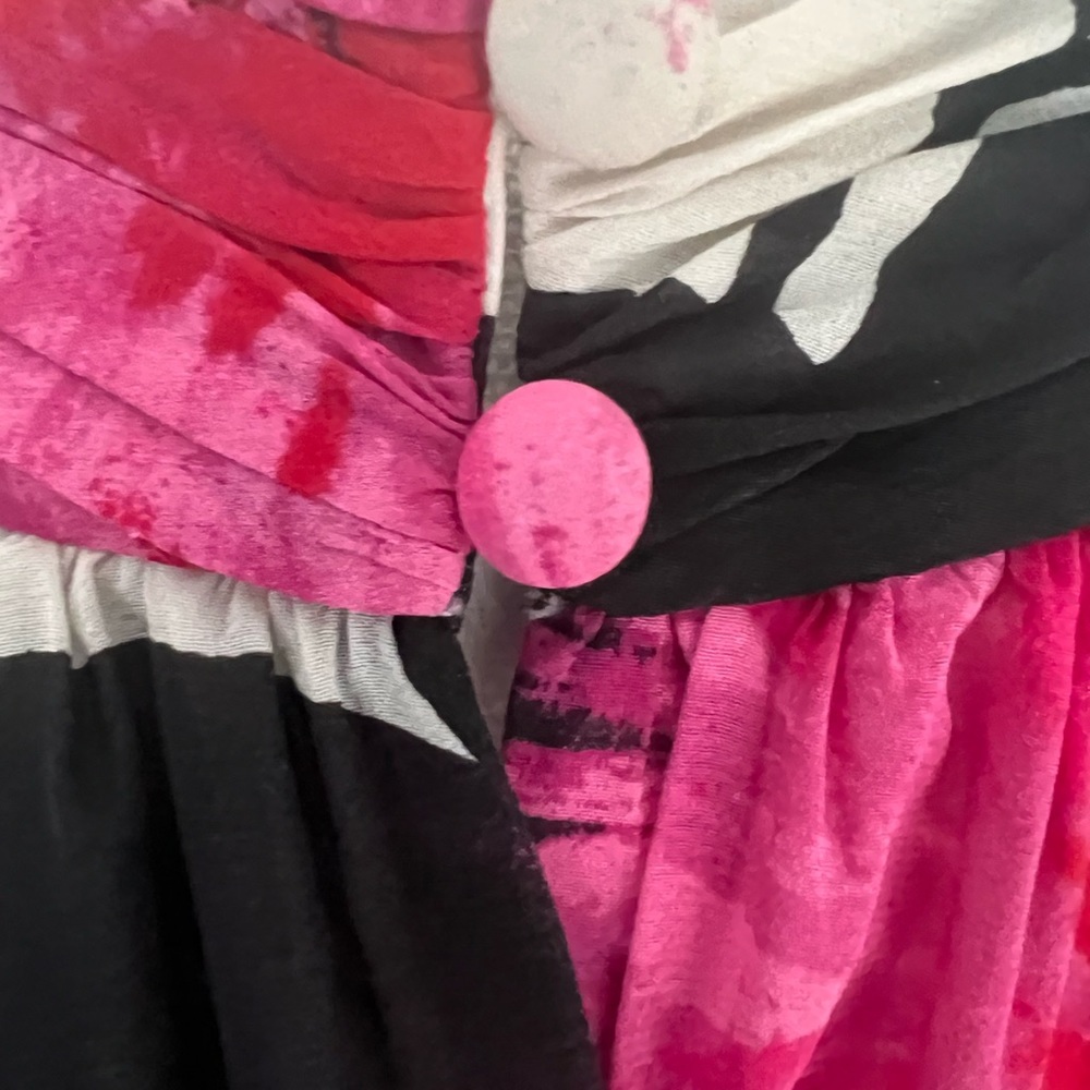 Trina Turk Silk Floral Print Halter Top Size L - Picture 7 of 9